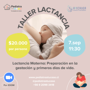 Taller online Lactancia Materna: Preparación a la Lactancia